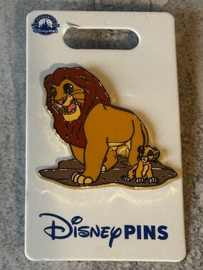 2024 Disney Parks The Lion King Simba & Mufasa OE Pin New
